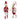 16" Posable ELF RED & PNK