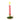 17" LED STRIPED CANDL RED/WHT